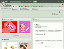 Tablet Screenshot of otwinzyo.deviantart.com