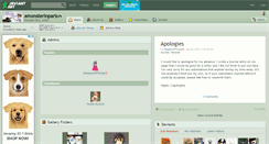 Desktop Screenshot of amonsterinparis.deviantart.com
