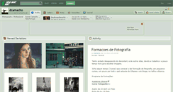 Desktop Screenshot of dcamacho.deviantart.com