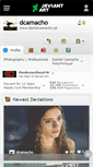 Mobile Screenshot of dcamacho.deviantart.com