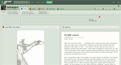 Desktop Screenshot of cielduargent.deviantart.com