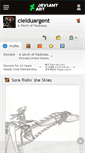 Mobile Screenshot of cielduargent.deviantart.com