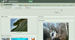 Desktop Screenshot of freakish-neko.deviantart.com