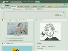 Tablet Screenshot of e-matt.deviantart.com