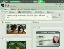 Tablet Screenshot of alex-lp.deviantart.com