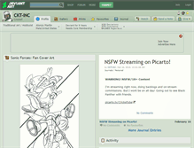 Tablet Screenshot of ckt-inc.deviantart.com