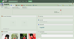 Desktop Screenshot of foxgirl08.deviantart.com