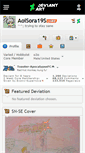 Mobile Screenshot of aoisora19s.deviantart.com