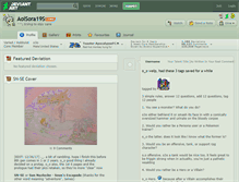 Tablet Screenshot of aoisora19s.deviantart.com