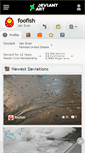 Mobile Screenshot of foofish.deviantart.com