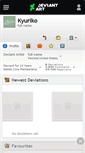 Mobile Screenshot of kyuriko.deviantart.com