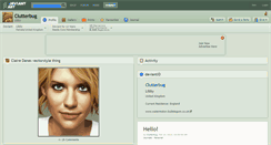 Desktop Screenshot of clutterbug.deviantart.com