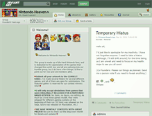 Tablet Screenshot of nintendo-heaven.deviantart.com