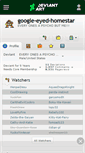 Mobile Screenshot of google-eyed-homestar.deviantart.com