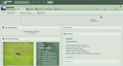 Desktop Screenshot of pluume.deviantart.com