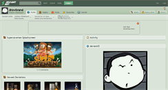 Desktop Screenshot of drewbrand.deviantart.com