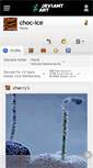 Mobile Screenshot of choc-ice.deviantart.com