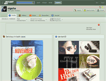 Tablet Screenshot of olgasha.deviantart.com
