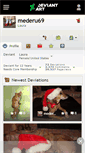 Mobile Screenshot of mederu69.deviantart.com