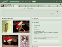 Tablet Screenshot of mederu69.deviantart.com