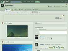 Tablet Screenshot of drumzrtight.deviantart.com