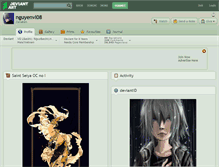 Tablet Screenshot of nguyenvl08.deviantart.com