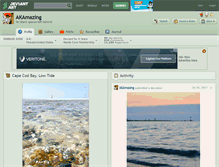 Tablet Screenshot of akamazing.deviantart.com