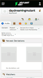 Mobile Screenshot of daydreamingmutant.deviantart.com