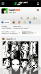 Mobile Screenshot of kasie.deviantart.com