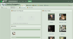 Desktop Screenshot of emotive-photography.deviantart.com