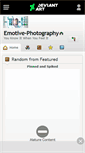 Mobile Screenshot of emotive-photography.deviantart.com
