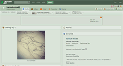 Desktop Screenshot of hannah-mudd.deviantart.com