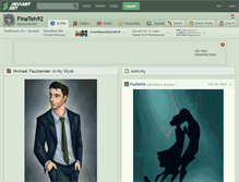 Tablet Screenshot of finateh92.deviantart.com