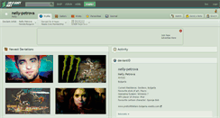 Desktop Screenshot of nelly-petrova.deviantart.com