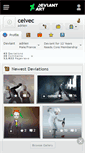 Mobile Screenshot of celvec.deviantart.com