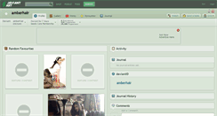 Desktop Screenshot of amberhair.deviantart.com