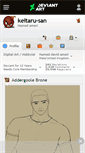 Mobile Screenshot of keitaru-san.deviantart.com