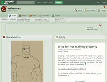 Tablet Screenshot of keitaru-san.deviantart.com