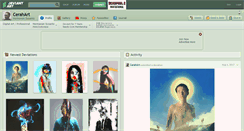 Desktop Screenshot of cerahart.deviantart.com