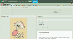 Desktop Screenshot of angrybird.deviantart.com
