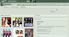 Desktop Screenshot of butterflysgirls.deviantart.com