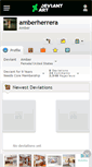 Mobile Screenshot of amberherrera.deviantart.com