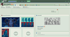 Desktop Screenshot of boris-dyatlov.deviantart.com