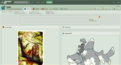 Desktop Screenshot of oolh.deviantart.com