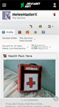 Mobile Screenshot of meleemasterx.deviantart.com