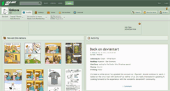 Desktop Screenshot of gokuva.deviantart.com
