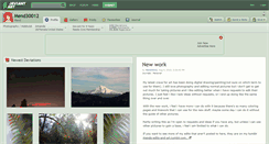 Desktop Screenshot of mend30012.deviantart.com
