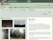 Tablet Screenshot of mend30012.deviantart.com