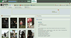 Desktop Screenshot of mortina.deviantart.com