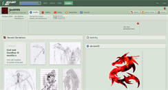 Desktop Screenshot of jim9999.deviantart.com